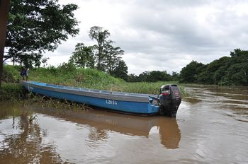 Bootsfahrt nach Tortuguero.