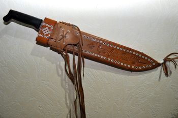 Meine eigene Machete (Gartengert).