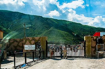 An der Grenze zu Haiti.
