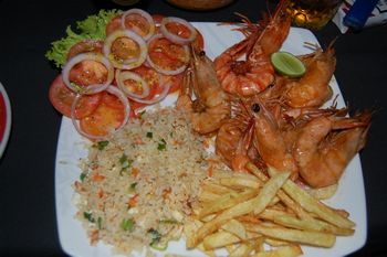 Ein Seafood Men bei Antony in Waikkal