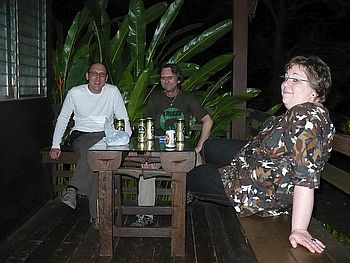 Veranda von Bungalow B20 in Sukhothai